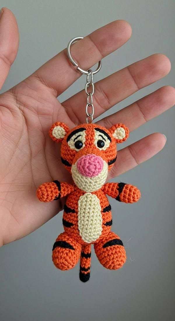 Mini tigre tejido