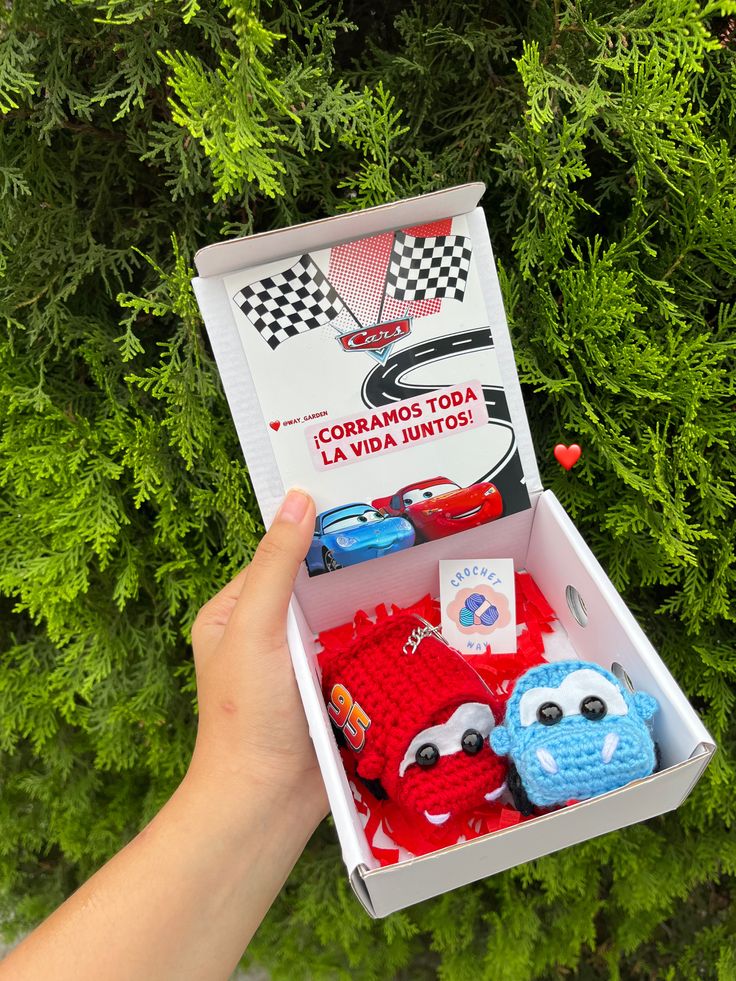 Box de personajes y sorpresa